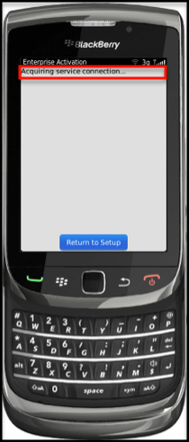 Activate Enterprise On Blackberry