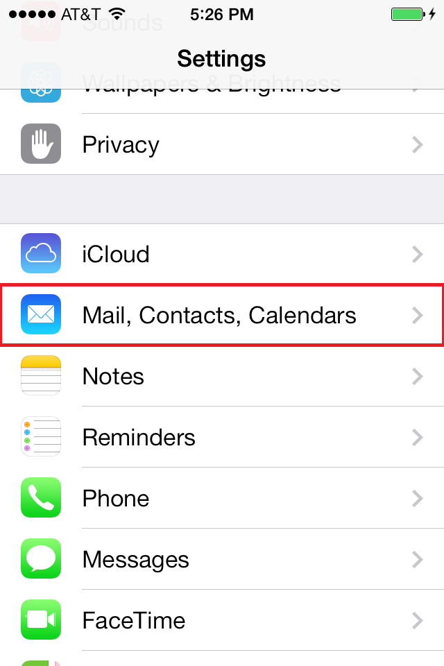 Setting Up Rackspace Email On Your iPhone, iPad, 