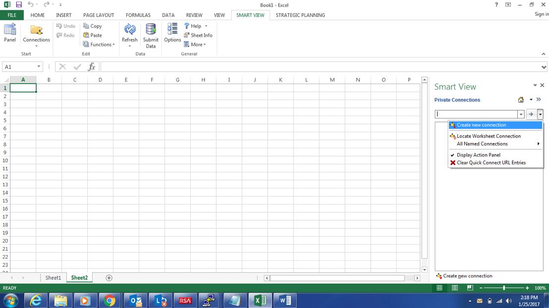 Smart View For Excel