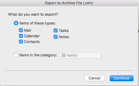outlook for mac send from different addresses
